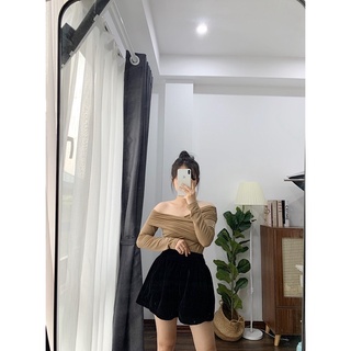 áo trễ vai chéo ngực