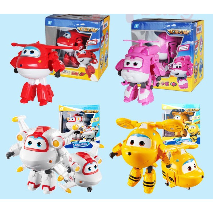 Đồ chơi Đội bay siêu đẳng Super Wings BIẾN HÌNH cho bé mẫu mới