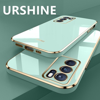 Ốp Điện Thoại Chống Sốc Viền Mạ Thời Trang Sang Trọng Cho OPPO Reno 6 5 Pro 5G 4F 5F 4 SE 2Z 2F Reno2 Reno 3 4G