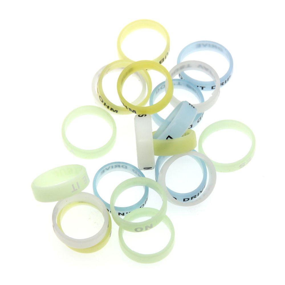 ELLSWORTH Vòng Dạ Quang Trang Trí Bảo Vệ Cần Câu Cá 13mm 22mm