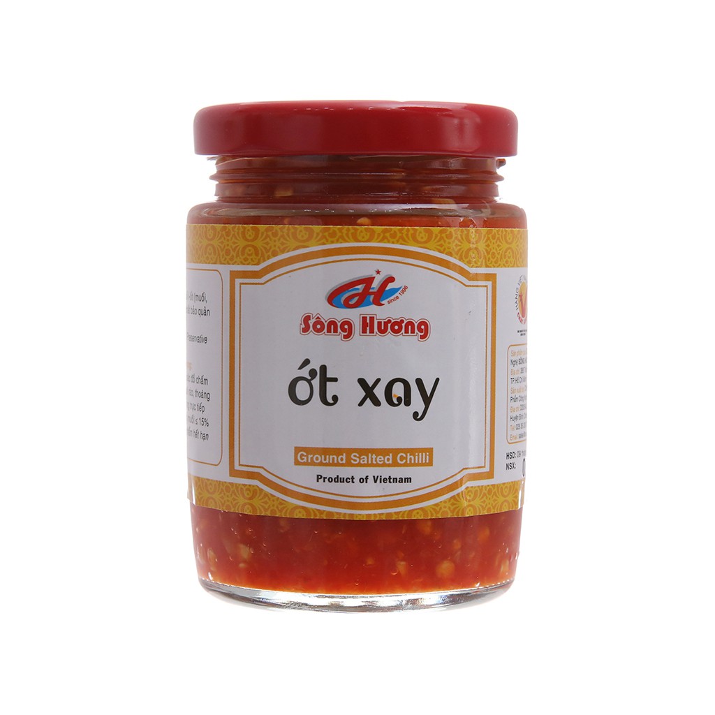 Ớt xay Sông Hương hũ 200g