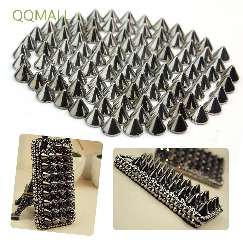 QQMALL Brass Craft Leather Decoration For Clothes Bag Shoes Belt Button Screws