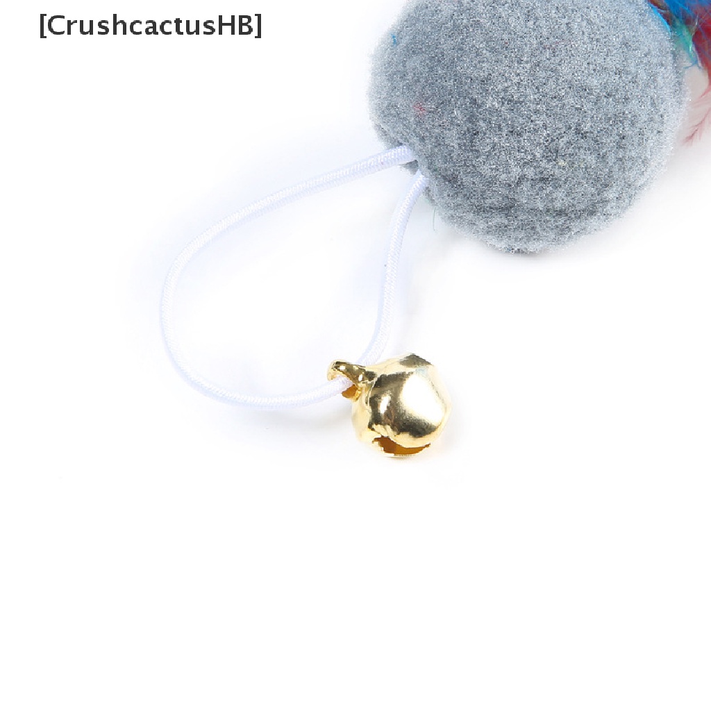 [CrushcactusHB] Đồ Chơi Dây Lông Nhung Thay Thế Tương Tác Cho Mèo