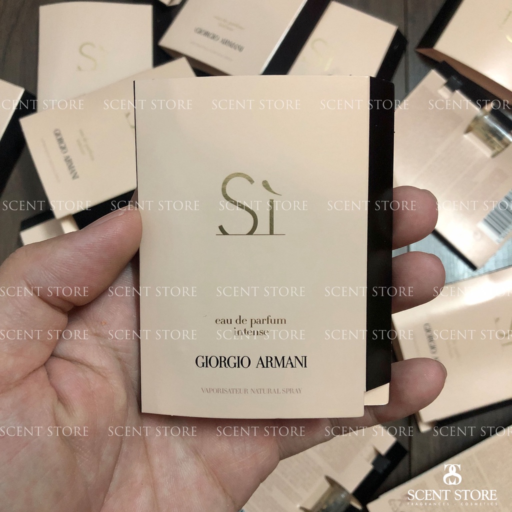 Scentstorevn - Vial chính hãng nước hoa Armani Sì Intense Edp [1.2ml]