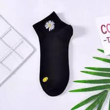 LỐ 10 ĐÔI TẤT HOA CÚC MẶT CƯỜI MỘT MÀU CHẤT ĐẸP