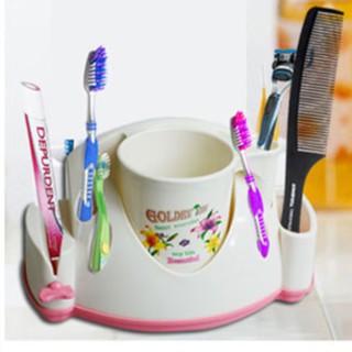 Hộp đựng bàn chải và kem đánh răng (Giao màu ngẫu nhiên)