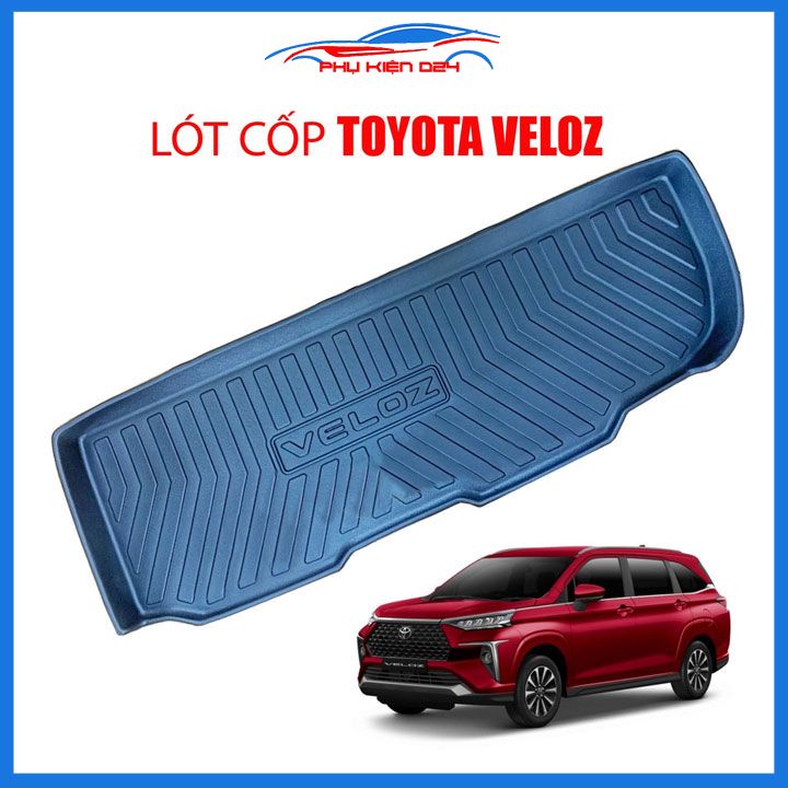 Thảm nhựa lót cốp Veloz 2022-2023-2024 nhựa dẻo dày dặn đàn hồi tốt