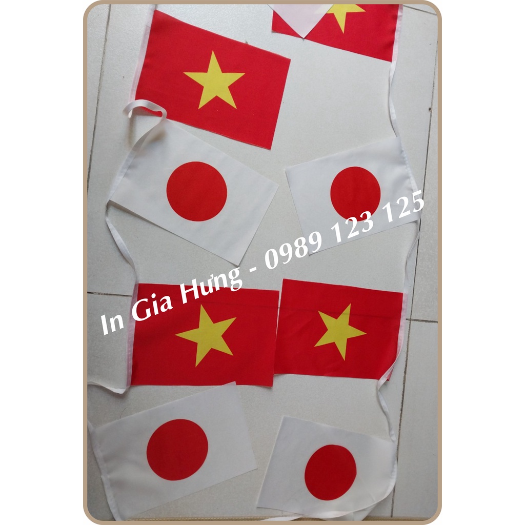 Cờ Dây Việt Nam - Nhật Bản