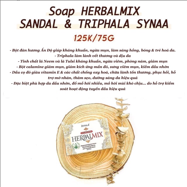 Xà phòng thảo mộc giảm mụn lưng, viêm lỗ chân lông, làm sáng da | BigBuy360 - bigbuy360.vn