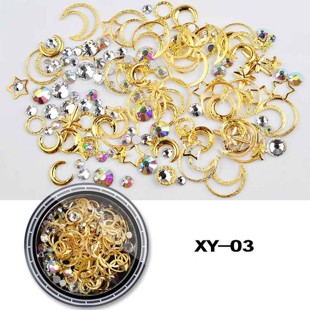 (Hàng Mới Về) Nhãn Dán Trang Trí Móng Tay 3d Diy