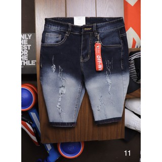 QUẦN SHORT JEAN NAM RÁCH