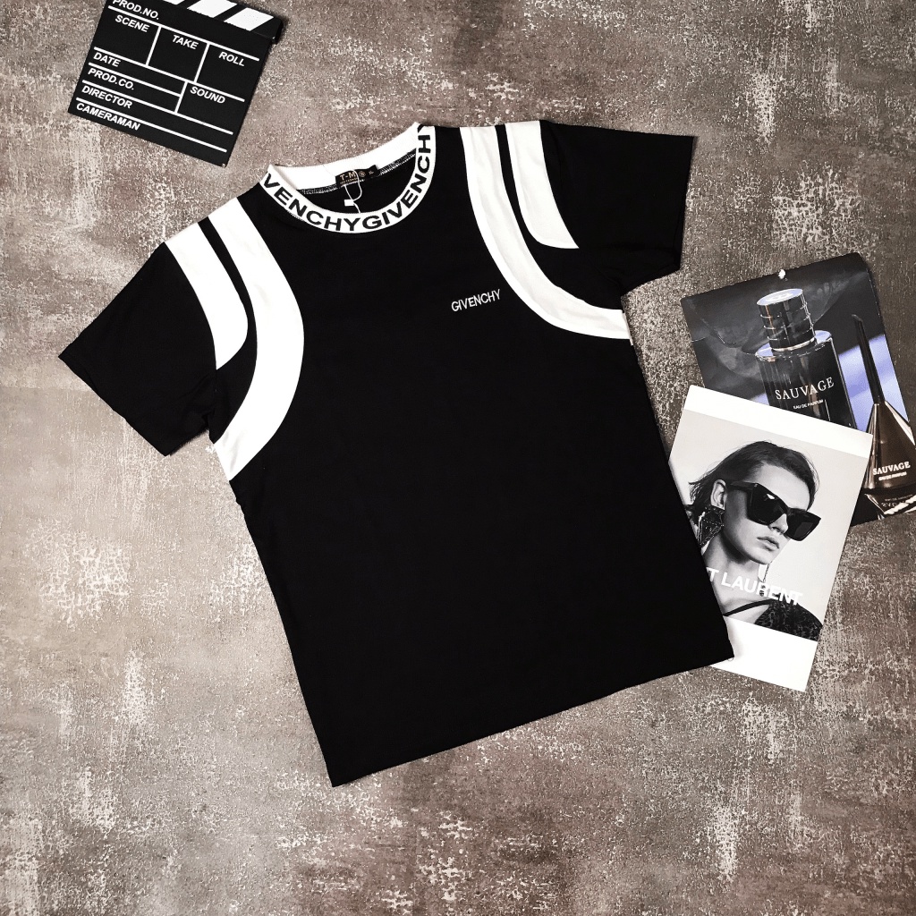 [FREE SHIP] ÁO THUN NAM CỔ TRÒN ĐỦ SIZE BO VIỀN NÁCH GIVANCHI SIÊU THỜI TRANG