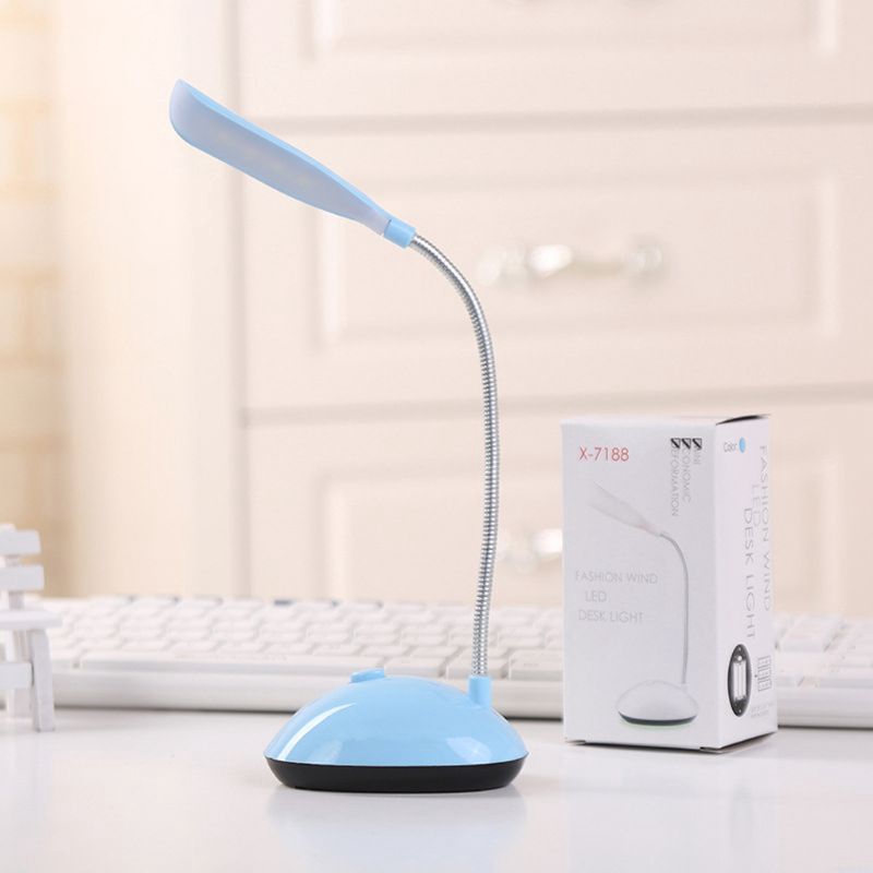 Đèn LED nhỏ gọn linh hoạt 4 màu bảo vệ mắt đọc sách đêm tiện dụng