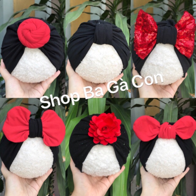 [FLASH SALE] Mũ turban cho bé SHOP BA GÀ CON