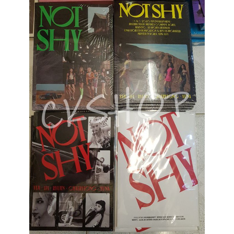 ảnh ITZY - Not Shy có sẵn