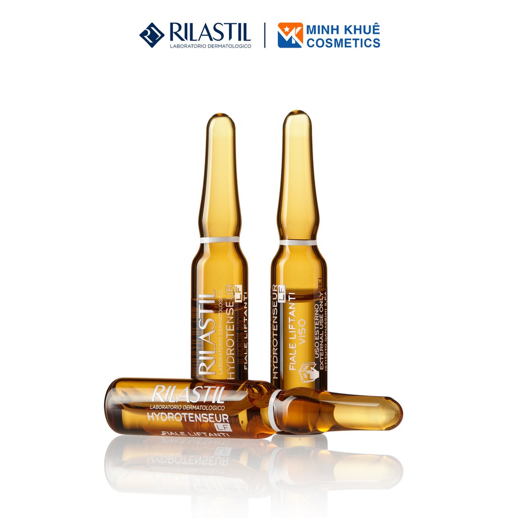 Tinh Chất Nâng Cơ Chống Nhăn Làm Căng Da Mặt Tức Thì Rilastil Hydrotenseur LF Lifting Ampoules 30x1ml