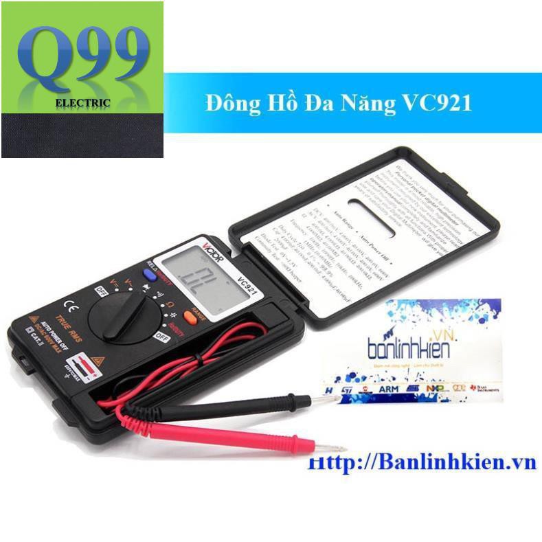 [Siêu rẻ] Đồng Hồ Đa Năng Cầm Tay VICTOR VC921 BH 6 tháng HD HD