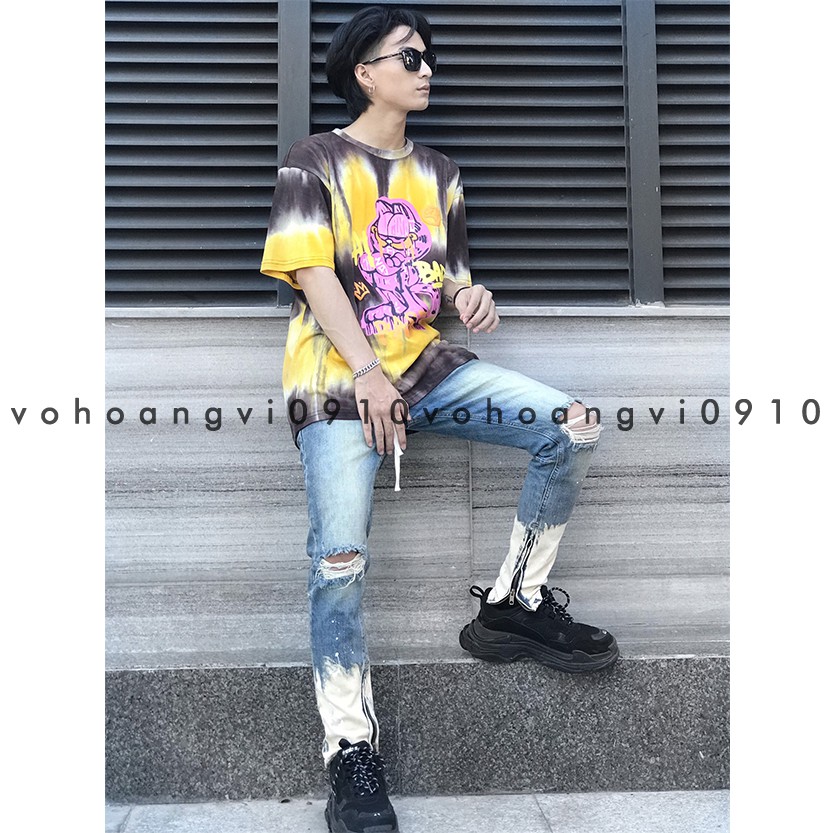 [CAM KẾT ĐỔI TRẢ]QUẦN JEAN NAM VẨY SƠN ZIPPER PACSUN[HÌNH THẬT] | BigBuy360 - bigbuy360.vn