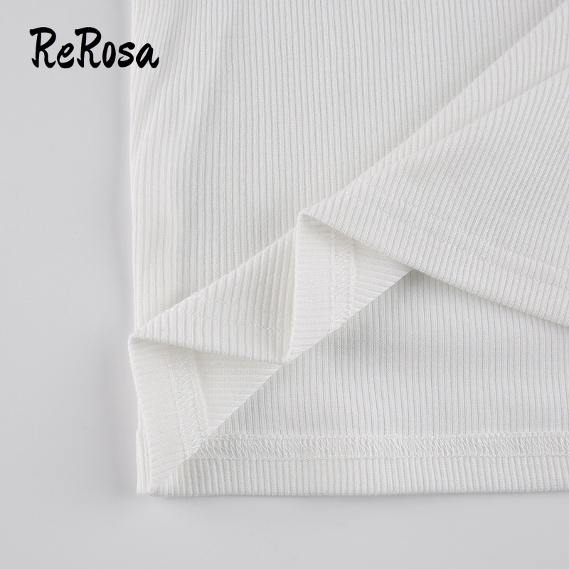  Bộ áo tay dài cổ chữ V khoét sâu và quần short lưng cao ReRosa | WebRaoVat - webraovat.net.vn