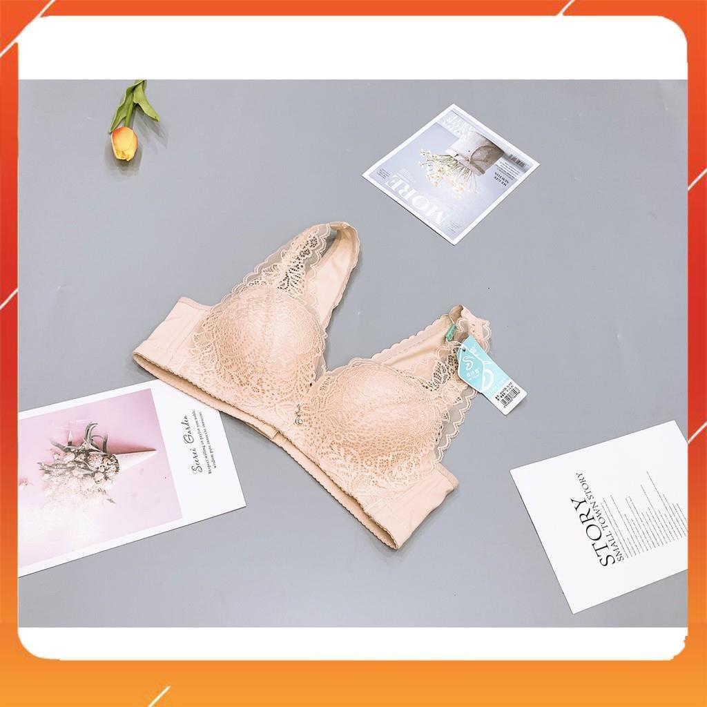 Áo lót nữ Thái ren cao cấp kiểu dáng bra không gọng đệm mút mỏng nâng ngực nhẹ nhàng A8893
