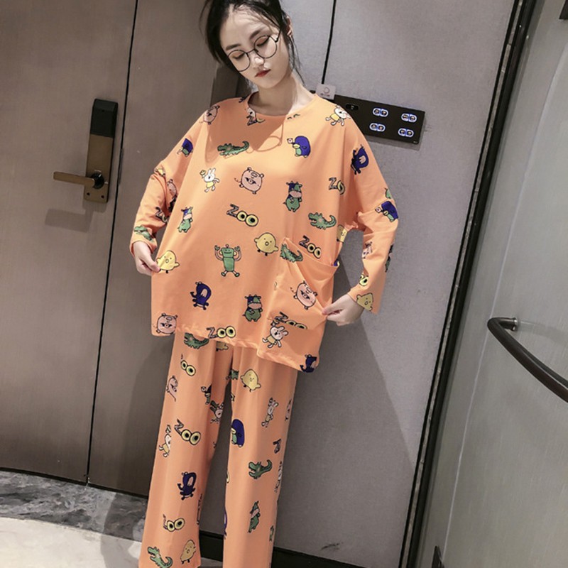 Bộ đồ ngủ họa tiết hoạt hình xinh xắn