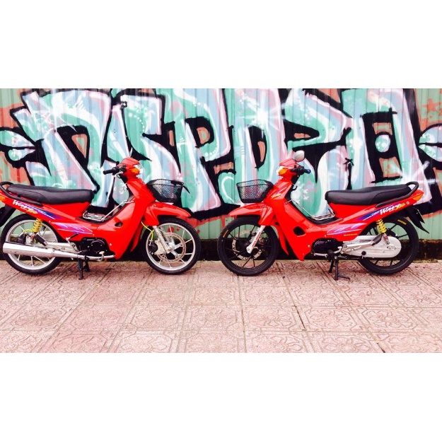 Sơn Màu Đỏ Tươi Wave 110 (Sơn Oto, Xe Máy) Đóng Lon 1Kg