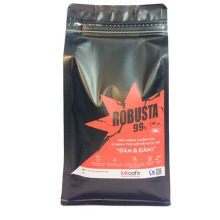 1kg cafe bột robusta nguyên chất - lakcafe với bí quyết nông dân dak nông - cafein cao, vị mạnh, đậm & đắng