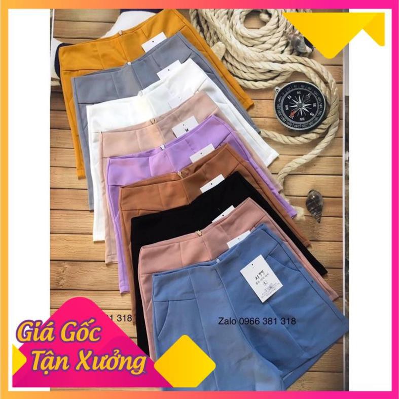MẶC LÀ SANG quần short nữ cạp cao S022