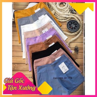 MẶC LÀ SANG quần short nữ cạp cao S022