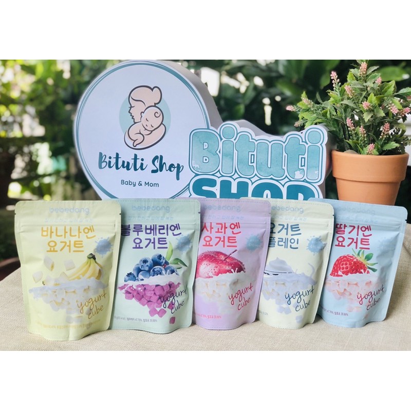 Sữa chua khô Bebedang cho bé từ 7tháng - đủ vị