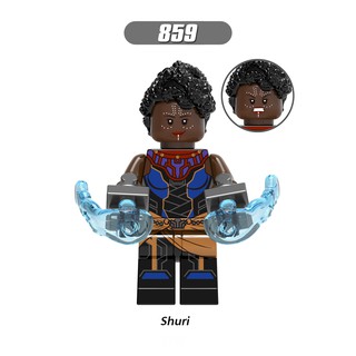 Minifigures  Bộ Tộc Báo Đen Black Panther X0191