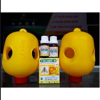 COMBO 2 ĐÈN BẪY CÔN TRÙNG + 1 HỘP THUỐC DẪN DỤ
