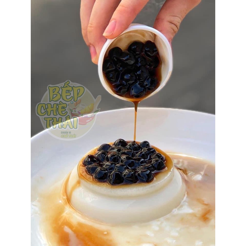 Tàu hũ trân châu đường đen - Set tàu hủ 15 chén - Bếp Chè Thái