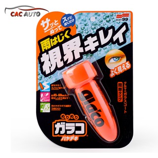 Phủ nano kính lái ô tô 3 tháng glaco roll on soft99