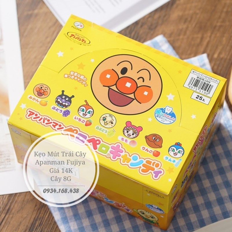 Kẹo Mút Trái Cây Apanman Fujiya
