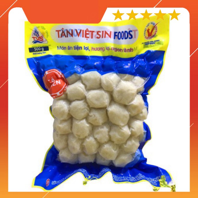 Cá Viên Tân Việt Sin (TVS) 500 gram 80 viên [Chỉ giao Sài Gòn]