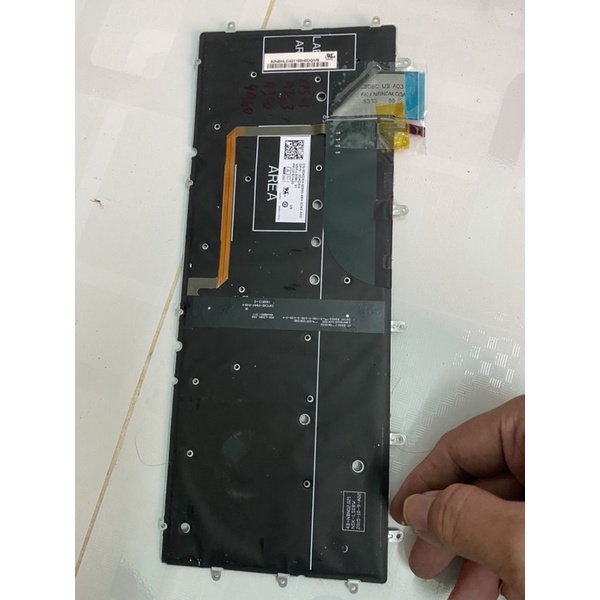 xác bàn phím dell xps 13 9343 9350 9360 chưa test 0dkdxh có đèn không bảo hành