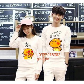 áo đôi thu đông xếp đệ hàng đẹp nhé