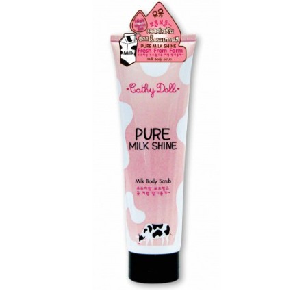 Tẩy da chết toàn thân Cathy Doll White Milk Shine Peeling Body Scrub