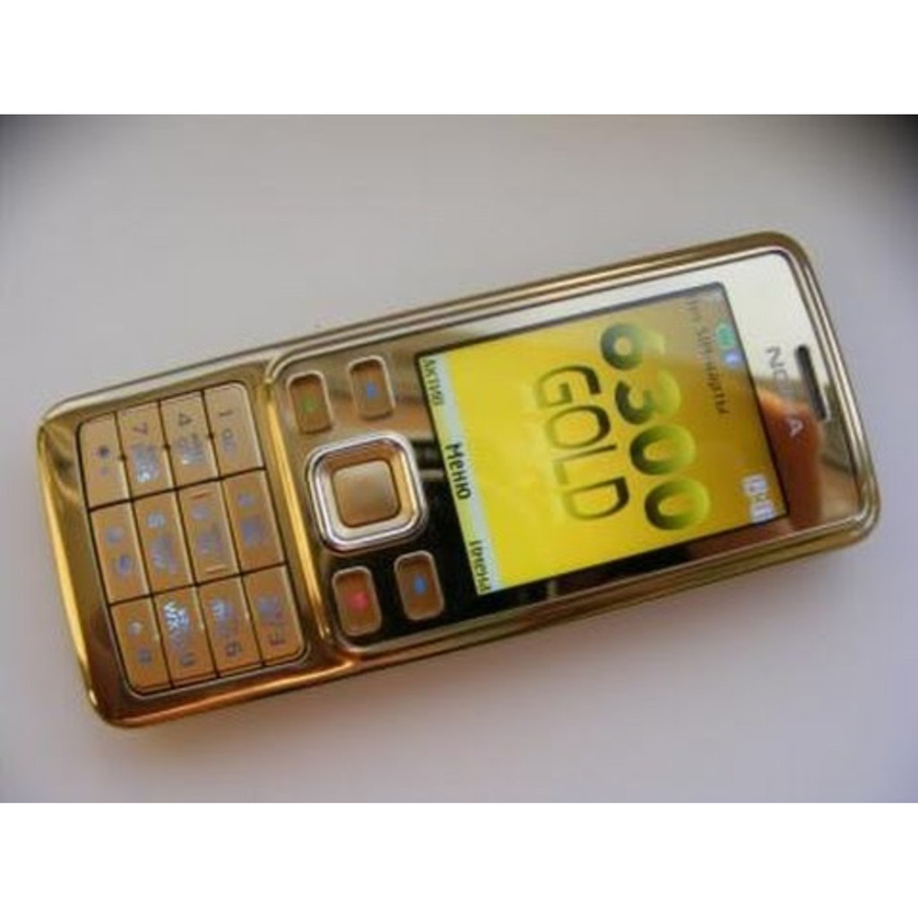 Điện thoại NOKIA 6300 zin màu vàng có PIN + SẠC