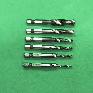 Bộ 6 Mũi Khoan Taro Ren- Mũi Khoan Taro - Taro ren Từ M3-M10.