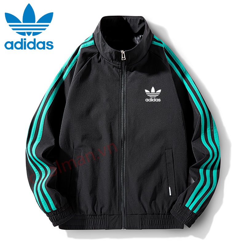 Áo Khoác Thể Thao adidas Cổ Đứng Chống Gió Thời Trang Xuân Thu Cho Nam Và Nữ