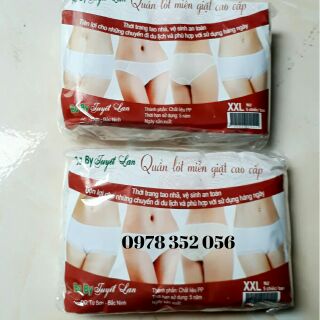 Combo 10 gói quần lót giấy