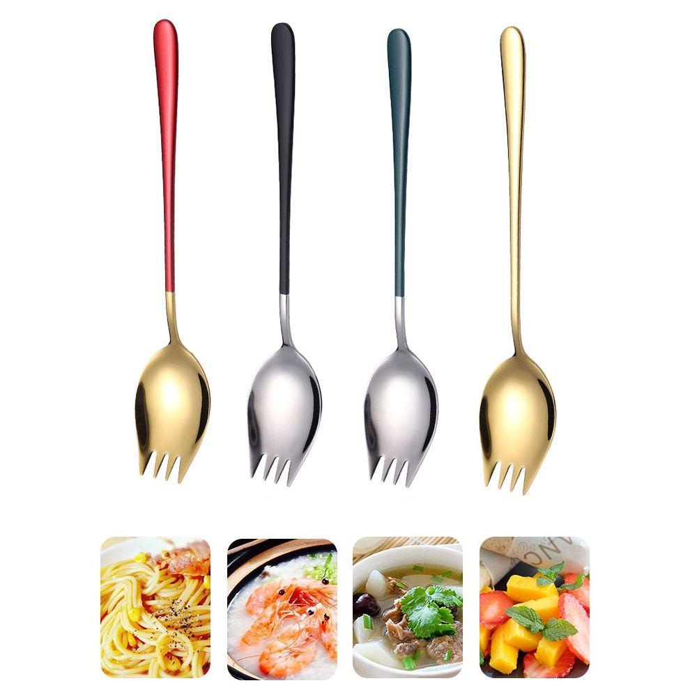 Muỗng Nĩa Bằng Thép Không Gỉ Đa Năng 1 Cái