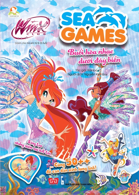 Sách - Winx club – Sea Games - Buổi hòa nhạc dưới đáy biển