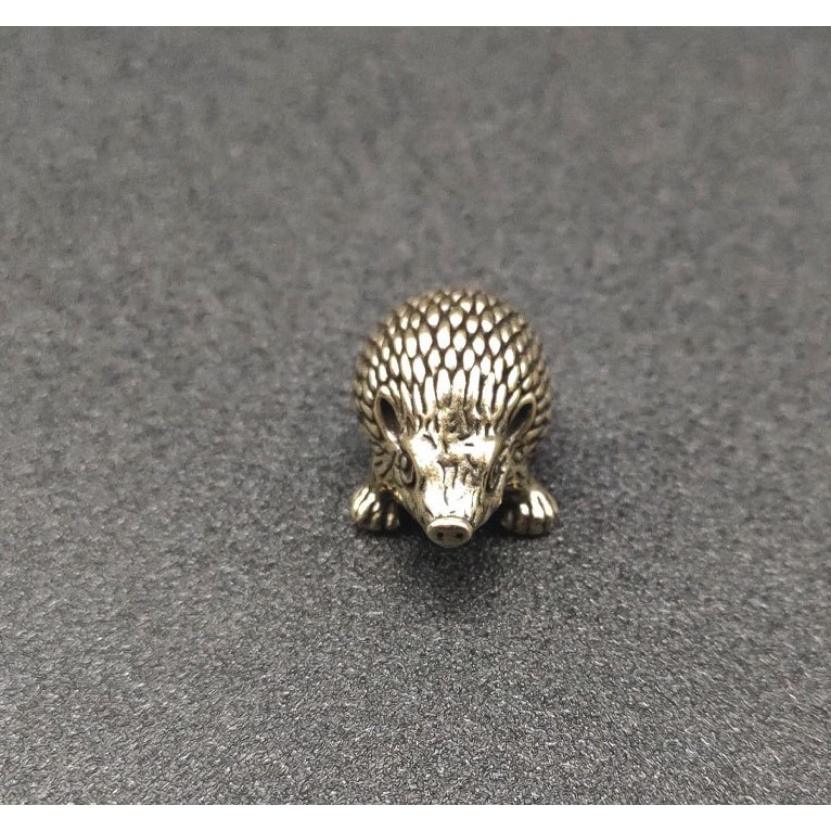 Tượng Nhím mini 🎁FREESHIP🎁Nhím bằng đồng -Tượng Nhím phụ kiện tiểu cảnh, bàn trà, bàn làm việc | BigBuy360 - bigbuy360.vn