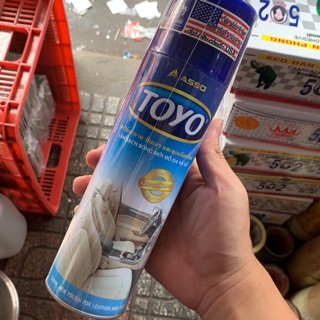 Xịt bóng đồ da và gỗ Toyo