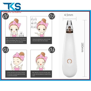Máy hút mụn đầu đen Black Head Detector dùng pin