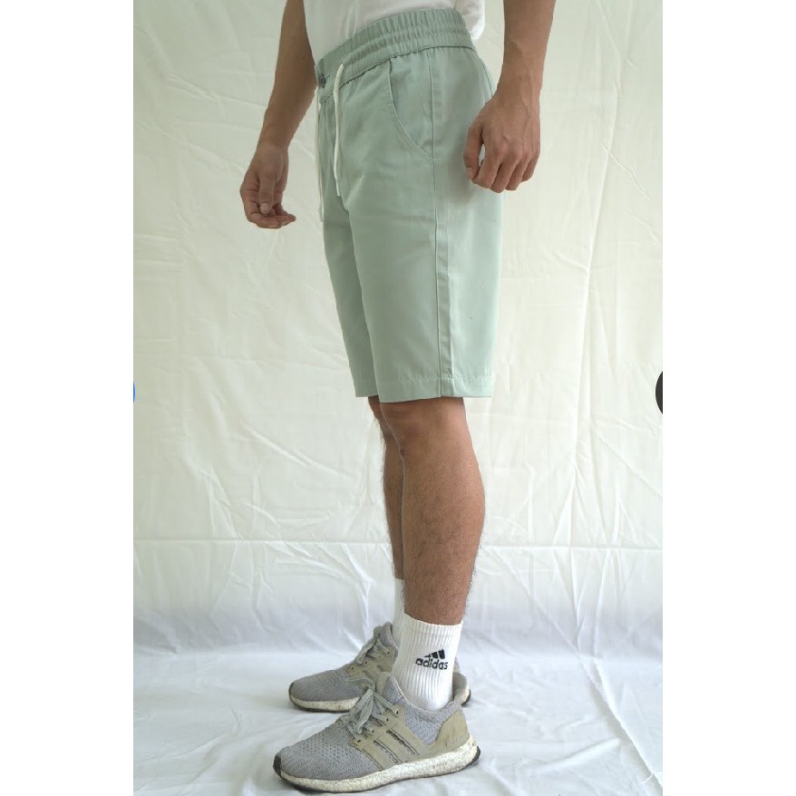 Quần Short Kaki Nam Cạp Chun 100% Cotton Cao Cấp Phom đẹp Dễ Mặc!!! | BigBuy360 - bigbuy360.vn