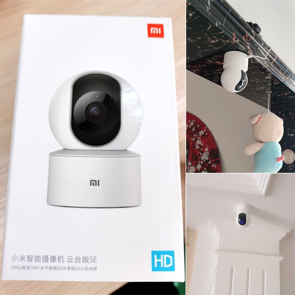 Camera Xiaomi camera wifi IP 1080P xoay 360 PTZ SE (XOAY NGANG) | BigBuy360 - bigbuy360.vn